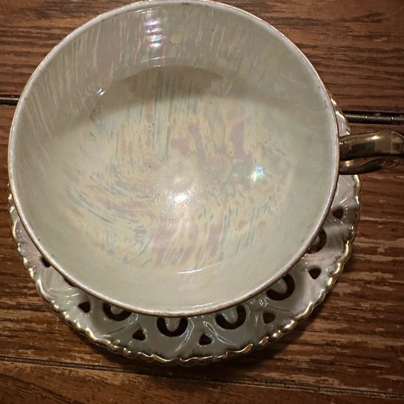 Vintage Tea and Saucer set Velco Los Angeles made in Japan - Picture 2 of 7